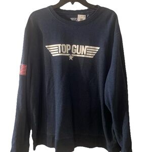 Lucky Brand Top Gun Womens crewneck nwt